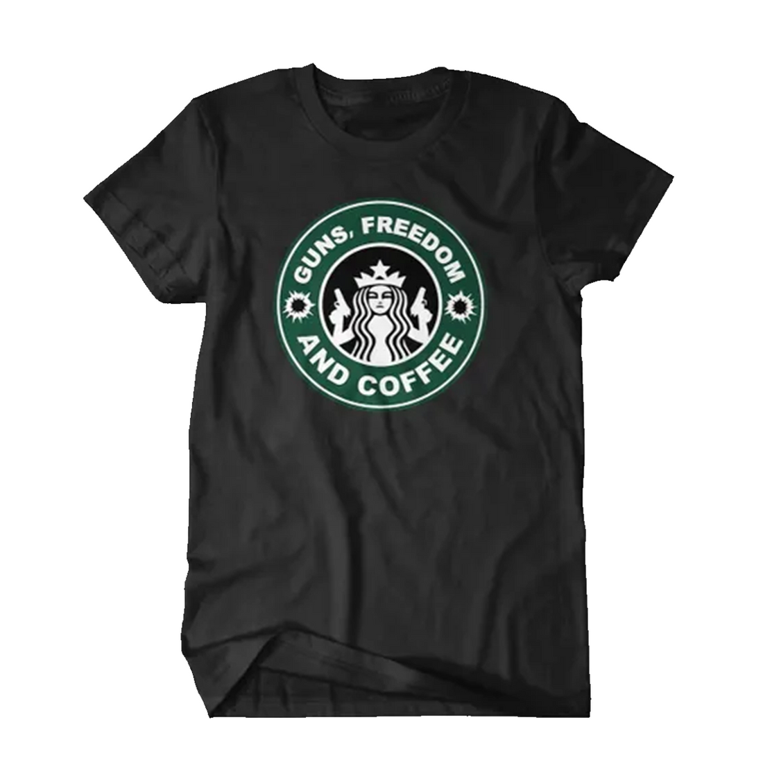 Guns, Freedom and Coffee T-Shirt